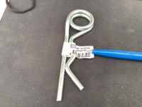 WVSA Borgveer dubbel sterk, 5 mm dik x 100 mm lang, verzinkt, borgclip/haarspeld
