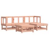 vidaXL 5-delige Loungeset Massief Douglashout