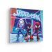Komar Marvel Spidey and His Amazing Friends Glowy Spideys - afbeelding op canvas voor kinderkamer, 40 x 30 cm