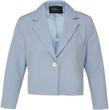 s.Oliver BLACK LABEL s.Oliver Indoor-Blazer Vrouwen Lichtblauw Regular Fit