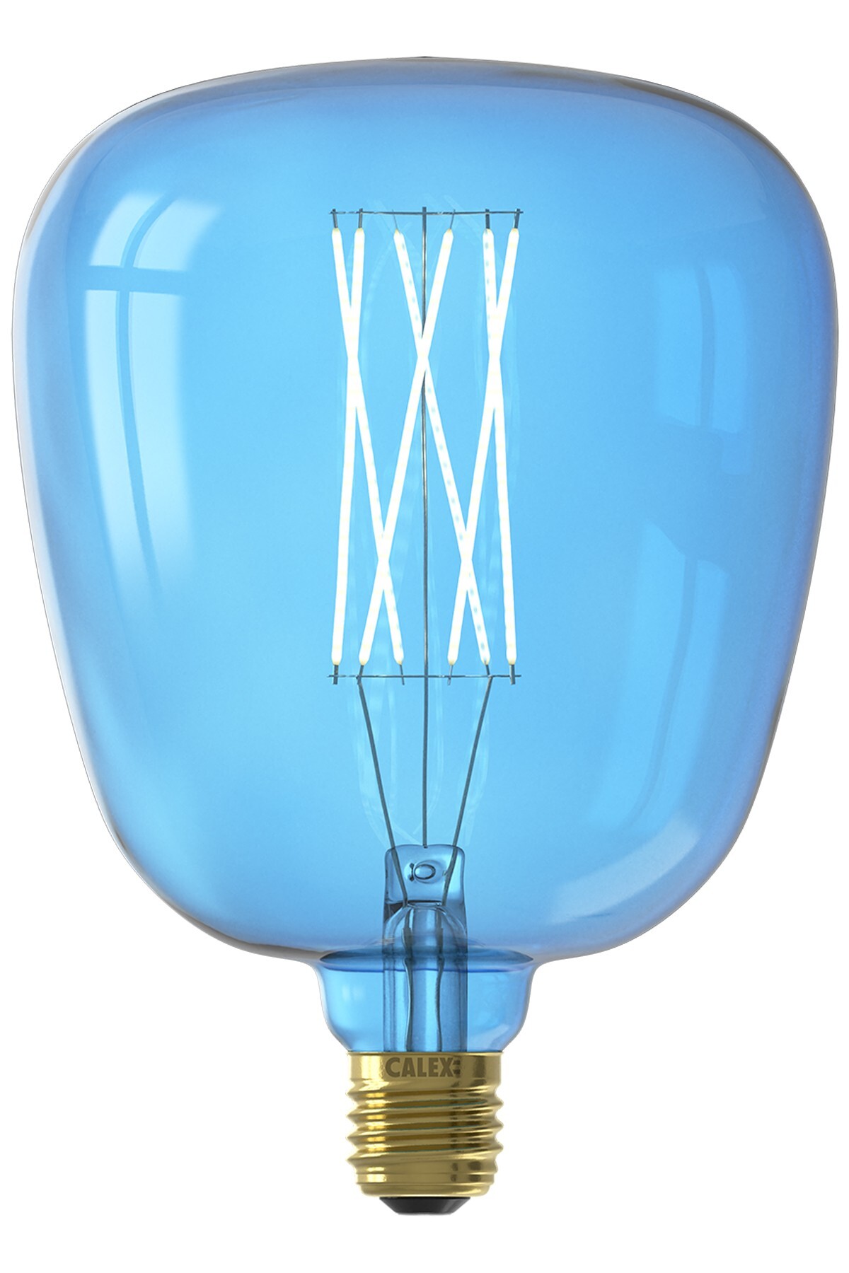 Calex Kiruna Sapphire Blue led lamp E27 4W 150lm 2700K Dimbaar