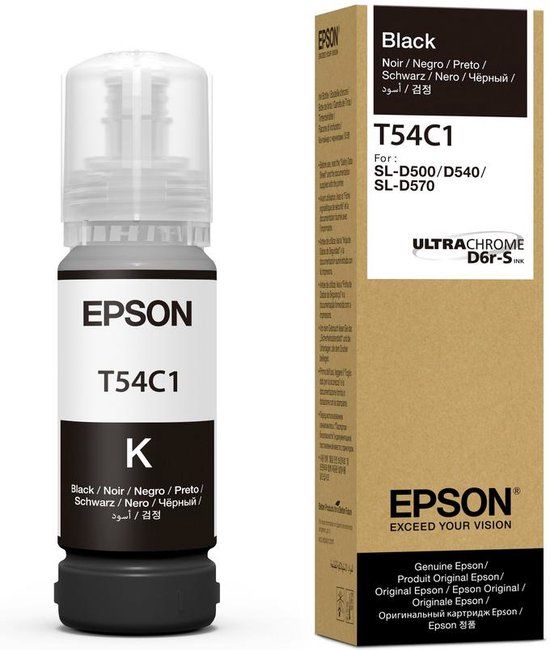 Epson T54C Zwart Inktcartridge (Origineel)