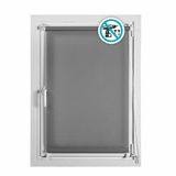 Stor Planet Rolgordijn Clip&Fix Grijs 150 x 180 cm
