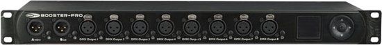 Showtec Booster Pro - 2-8 DMX-/RDM-booster, 3-polige XLR