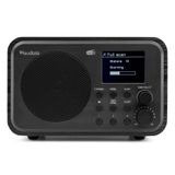 Audizio Milan Draagbare DAB+ en FM Radio met Bluetooth - Zwart