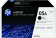 HP 05A Zwarte LaserJet Tonercartridge - 2-pack