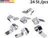 Westmark 24 Afdekclips, Staal, Zilver
