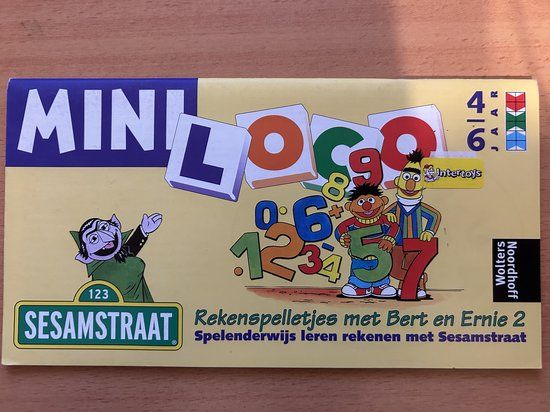 Ballon Kids Sesamstraat Ik Leer Rekenen Hardcover