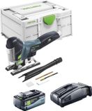 Festool CARVEX PSC 420 Basic accu-pendeldecoupeerzaag 18 V 120 mm borstelloos + 1x accu 8.0 Ah + snellader + Systainer