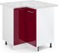 Vicco R-Line Hoekkast – 75,6 cm, WB Marbre Rouge laqué brillant