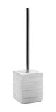Gedy - PORTE BALAI DE WC BLANC QUADROTTO