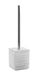 Gedy - PORTE BALAI DE WC BLANC QUADROTTO