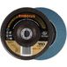 Rhodius 209668 LSZ F2 disque lamelle grain 80 inox, acier 10 pc.