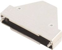 MH Connectors MHTRI-M-37-K 6550-0100-04 Boîtier D-sub Nombre de pôles : 37 Plastique, métallisé 180 °, 45 °, 45 ° Argent 1 pièce(s)