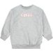 Levi's Fille Sweatshirt à col rond oversize Gris chiné