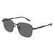 Montblanc MB0137SK Sunglass-Man Metalen Bril, heren, meerkleurig, eenheidsmaat