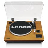 Lenco LS-55WA - Draaitafel met Bluetooth, USB, en Ingebouwde Speakers - Hout