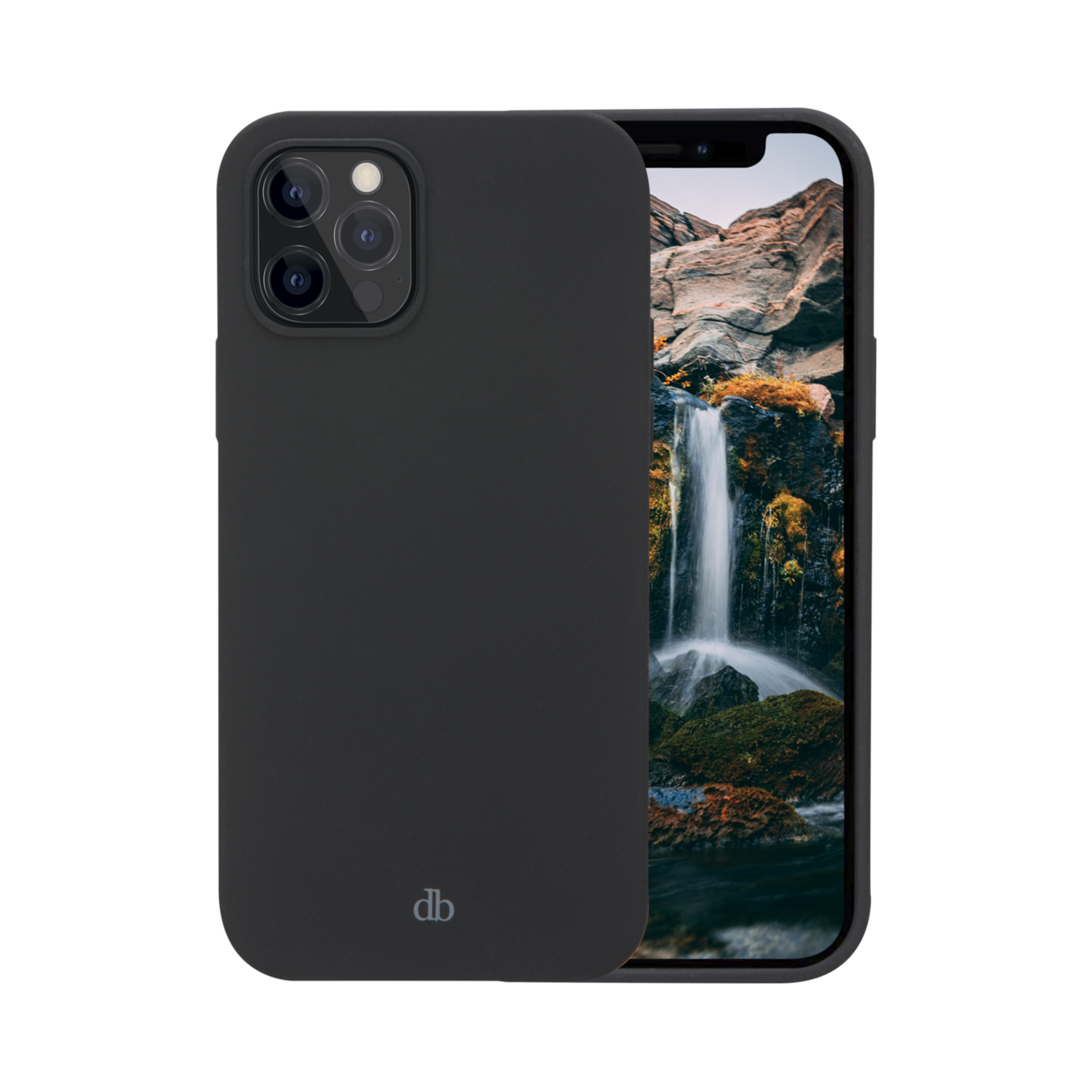 dbramante1936 Monaco iPhone 13/13 Pro hoesje zwart kunststof schokbestendig