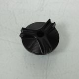 AVOC Bouchon niveau huile pour Moto Yamaha 700 MT-07 Noir Aluminium