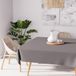 Soleil d'Ocre Alix Tafelkleed, Polyester, Grijs, 140 x 140 cm