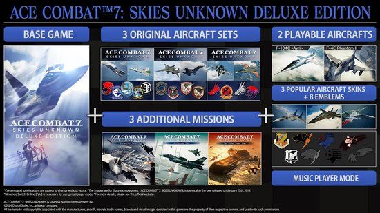 Bandai Namco Entertainment Inc. Ace Combat 7: Skies Unknown - Deluxe Edition - Nintendo Switch
