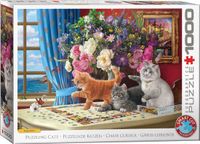 Puzzling Eurographics Puzzling Cats Legpuzzel - 1000 stukjes