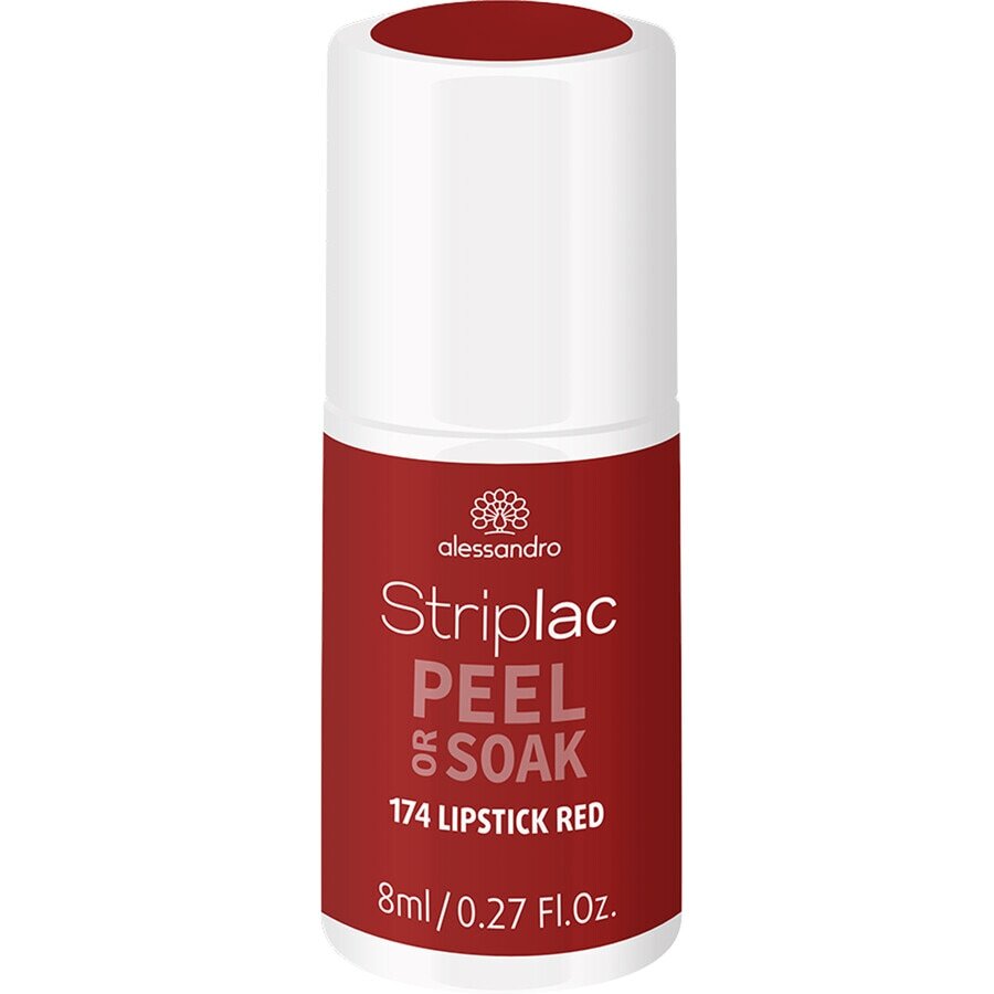 Alessandro 174 - Lipstick Red Striplac Peel or Soak