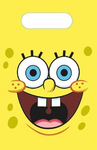 Amscan - Spongebob Squarepants Uitdeelzakjes - 8 stuks