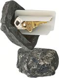 Bernaroq B.V. Cache-clés aspect pierre – Organiseur de clés pour l'entrée – Décoration de pierre réaliste – Coffre à clés d'extérieur pour le jardin – Lot de 2