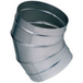 Galva Coude 45° Diamètre 125 mm