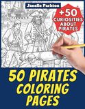 50 Pirates Coloring Pages for Kids and Adults