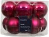 Decoris Kaemingk B.V. Kerstballen glas d6 cm pink 10 st