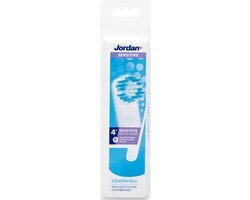 Jordan Sensitive Brush Heads Opzetborstels 4-pack