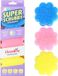 CleanRite Super Scrubby Schuursponsjes Krasvrij - Schoonmaak Spons - Badkamer - Keuken - Schrobber - 3x