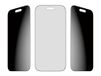 PanzerGlass 2-Way Privacy-schermbeschermer iPhone 16e | 14 | 13 | 13 Pro | Ultra-brede pasvorm met FASTFIT IN-A-BOX