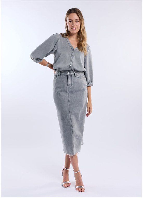 Freebird Blouse Grijs
