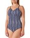 Firefly Sylvia Damesbikini, marineblauw/strepen, 46