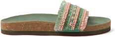 Lazamani Florita Dames Slippers Sage - Maat 41