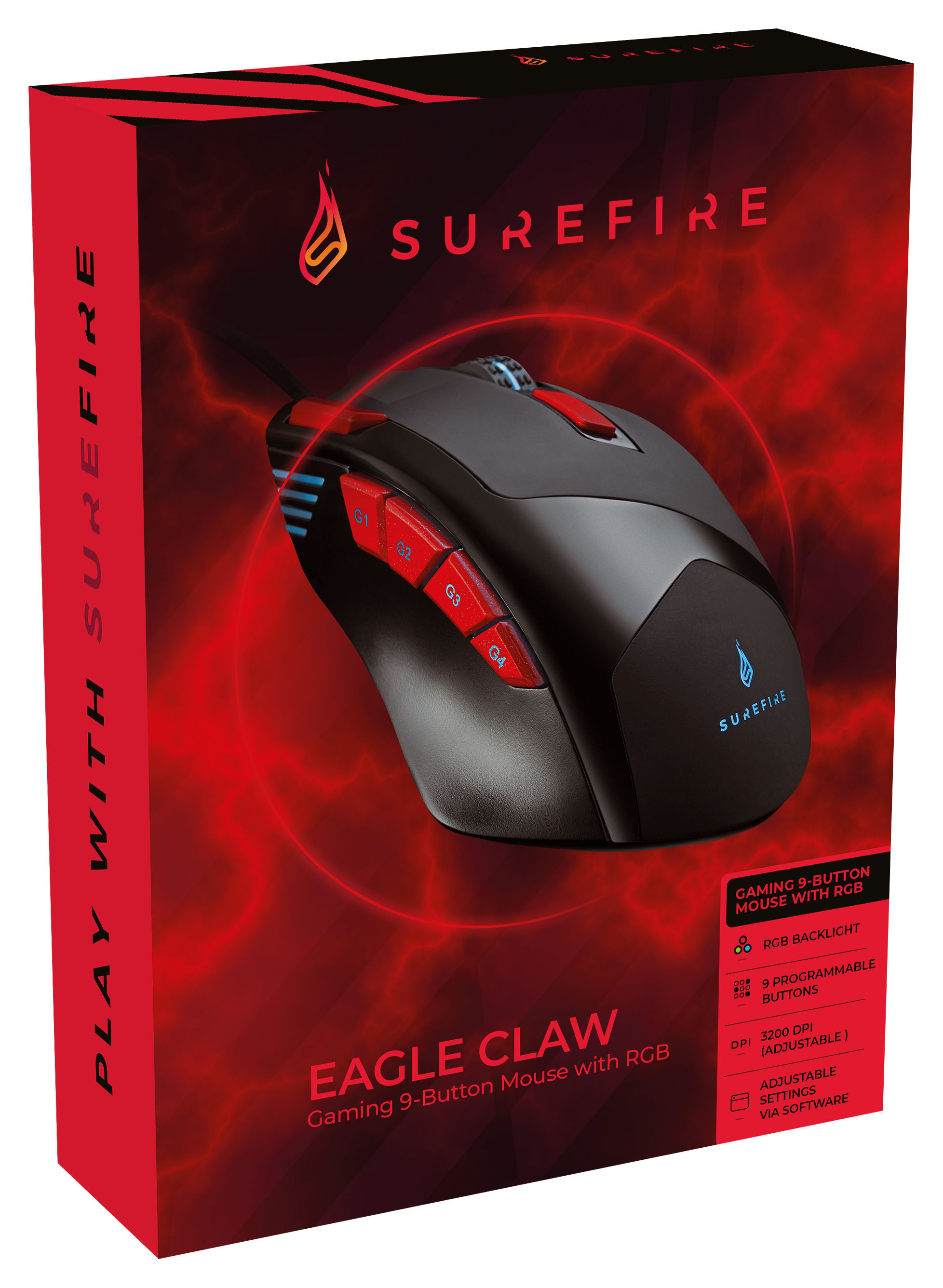 SUREFIRE Eagle Claw Gaming Mouse