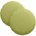 Coussin de siège 2 pièces vert clair Ø30 x 13 cm tissu