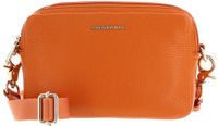 MANDARINA DUCK Mellow Leather Crossbody Camera Bag Marmalade Oranje