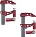 PIHER Maxipress E Lijmklemmen Set - 40 cm Klembereik - Gietijzer - Rood - 1 Stuk
