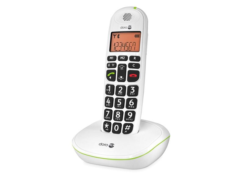 Doro PhoneEasy 100w - DECT telefoon - Wit