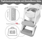 Toiletbril voor kinderen met trap