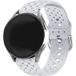 Strap-it Samsung Galaxy Watch 4 40mm gevlochten siliconen bandje (grijs)
