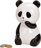 Merkloos / Sans marque G. Wurm Gmbh + Co. Kg Dieren spaarpot panda - 15 x 10 x 10 cm - cadeau spaarpotten - geld sparen