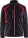 Blaklader Fleecejack 4730-2510 - Zwart/Rood - S