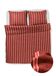 HEMA Housse de couette 200x200/220cm coton doux rayé marron