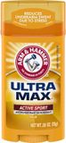 ARM & HAMMER ULTRA MAX Deodorant- Active Sport- Solid Stick - 2.6oz