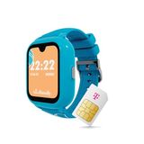 SaveFamily Iconic Plus 2.0 kindersmartwatch, GPS en telefoonfunctie, gegevensbescherming en ouder-app, lange batterijduur, SOS, waterdicht, Amazon-tegoedbon na registratie (Sportief)